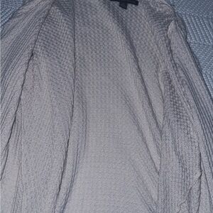 American Eagle Outfitters Gray Textured Sweater